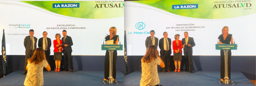 The newspaper La Razón presents the “To your health” awards in its eighth edition